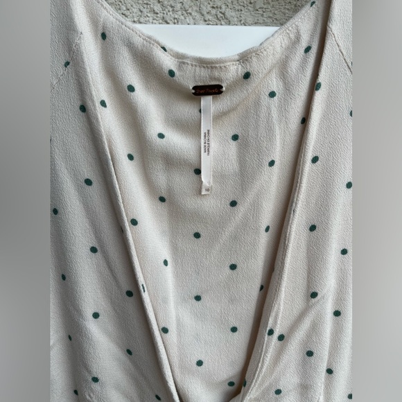 FREE PEOPLE All Yours Polka Dot Mini Dress - Picture 6 of 10